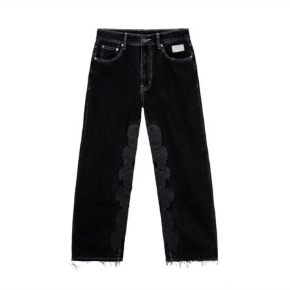 Revenge Skull Patch Denim Pant